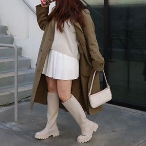 UNIQLO | Jacket & Coats | Nylon Khaki Trench Coat